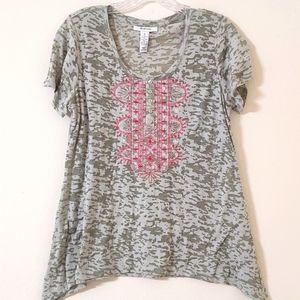 Style & Co Camo Style Shirt - Size M